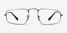 Ray-Ban RB3957V Julie Gunmetal Métal Montures de lunettes de vue d'EyeBuyDirect, Vue de Face