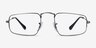 Ray-Ban RB3957V Julie Gunmetal MetalEyeglass Frames from EyeBuyDirect, Front View