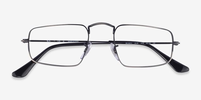 Ray-Ban RB3957V Julie Gunmetal MetalEyeglass Frames from EyeBuyDirect, Closed View