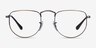 Ray-Ban RB3958V Elon Bronze MetalEyeglass Frames from EyeBuyDirect, Front View