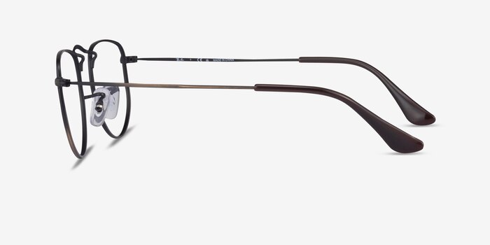 Ray-Ban RB3958V Elon Bronze Metal Eyeglass Frames from EyeBuyDirect