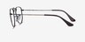 Ray-Ban RB3958V Elon Bronze MetalEyeglass Frames from EyeBuyDirect, Side View