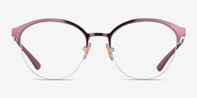 Vogue Eyewear VO4176 Shiny Purple MetalEyeglass Frames from EyeBuyDirect, Front View