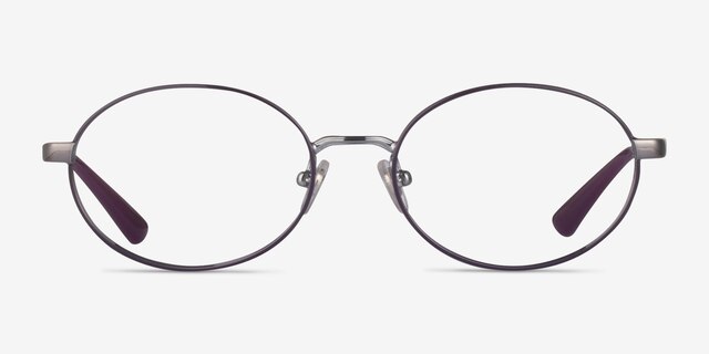 Vogue Eyewear VO4190 Gunmetal Purple MetalEyeglass Frames from EyeBuyDirect, Front View
