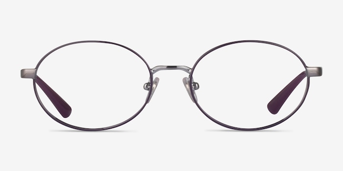 Vogue Eyewear VO4190 Gunmetal Purple Metal Eyeglass Frames from EyeBuyDirect