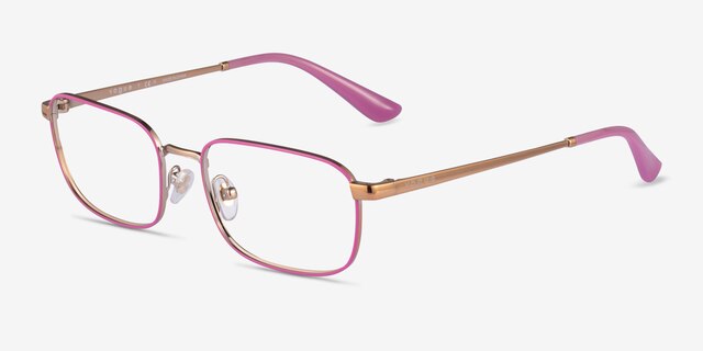 Vogue Eyewear VO4191 Pink MetalEyeglass Frames from EyeBuyDirect, Angle View