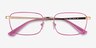 Vogue Eyewear VO4191 Pink MetalEyeglass Frames from EyeBuyDirect, Closed View