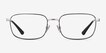 Vogue Eyewear VO4191 Silver Black MetalEyeglass Frames from EyeBuyDirect, Front View