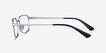 Vogue Eyewear VO4191 Silver Black MetalEyeglass Frames from EyeBuyDirect, Side View