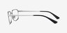 Vogue Eyewear VO4191 Silver Black MetalEyeglass Frames from EyeBuyDirect, Side View