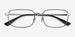 Vogue Eyewear VO4191 Silver Black MetalEyeglass Frames from EyeBuyDirect, Closed View