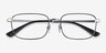 Vogue Eyewear VO4191 Silver Black MetalEyeglass Frames from EyeBuyDirect, Closed View