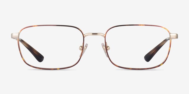 Vogue Eyewear VO4191 Tortoise Gold MetalEyeglass Frames from EyeBuyDirect, Front View