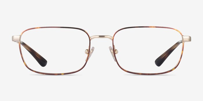 Vogue Eyewear VO4191 Tortoise Gold Metal Eyeglass Frames from EyeBuyDirect