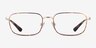 Vogue Eyewear VO4191 Tortoise Gold MetalEyeglass Frames from EyeBuyDirect, Front View