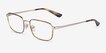 Vogue Eyewear VO4191 Tortoise Gold MetalEyeglass Frames from EyeBuyDirect, Angle View