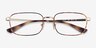 Vogue Eyewear VO4191 Tortoise Gold MetalEyeglass Frames from EyeBuyDirect, Closed View
