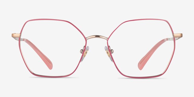 Vogue Eyewear VO4196 Pink MetalEyeglass Frames from EyeBuyDirect, Front View