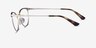 Vogue Eyewear VO4208 Gold Silver MetalEyeglass Frames from EyeBuyDirect, Side View