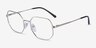 Vogue Eyewear VO4228 Shiny Silver MetalEyeglass Frames from EyeBuyDirect, Angle View