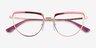Vogue Eyewear VO4230 Pink Rose Gold MetalEyeglass Frames from EyeBuyDirect, Closed View