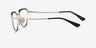 Vogue Eyewear VO4230 Black Pale Gold MetalEyeglass Frames from EyeBuyDirect, Side View