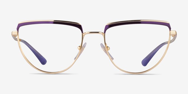 Vogue Eyewear VO4230 Purple MetalEyeglass Frames from EyeBuyDirect, Front View