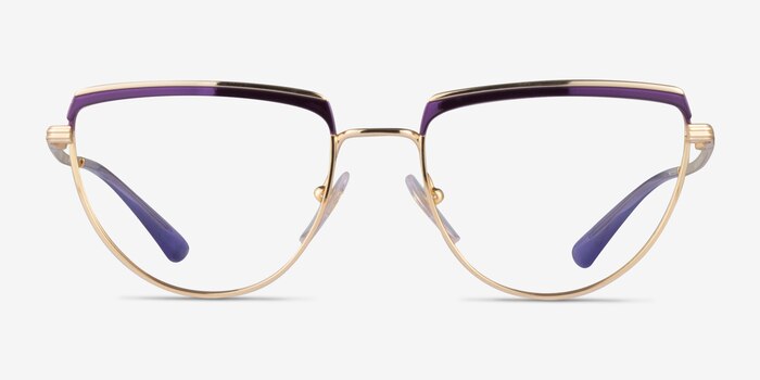 Vogue Eyewear VO4230 Purple Metal Eyeglass Frames from EyeBuyDirect