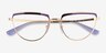 Vogue Eyewear VO4230 Purple MetalEyeglass Frames from EyeBuyDirect, Closed View