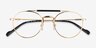 Vogue Eyewear VO4239 Gold MetalEyeglass Frames from EyeBuyDirect, Closed View