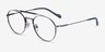 Vogue Eyewear VO4239 Silver MetalEyeglass Frames from EyeBuyDirect, Angle View