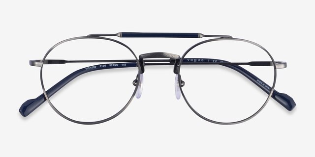 Vogue Eyewear VO4239 Silver MetalEyeglass Frames from EyeBuyDirect, Closed View