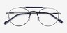 Vogue Eyewear VO4239 Silver MetalEyeglass Frames from EyeBuyDirect, Closed View