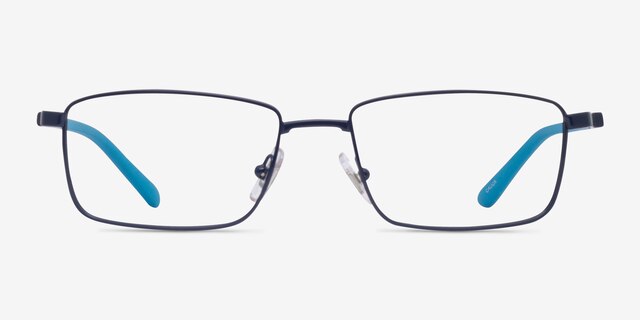 ARNETTE Cauca Matte Blue MetalEyeglass Frames from EyeBuyDirect, Front View