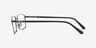 ARNETTE Cauca Matte Gunmetal MétalMontures de lunettes de vue d'EyeBuyDirect, Vue de Côté