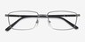 ARNETTE Cauca Matte Gunmetal MétalMontures de lunettes de vue d'EyeBuyDirect, Vue Rapprochée