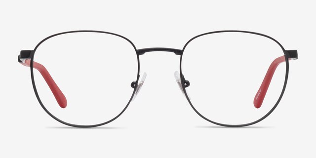 ARNETTE Huancas Matte Black MetalEyeglass Frames from EyeBuyDirect, Front View
