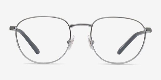 ARNETTE Huancas Matte Silver MetalEyeglass Frames from EyeBuyDirect, Front View