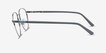 ARNETTE Huancas Matte Silver MetalEyeglass Frames from EyeBuyDirect, Side View