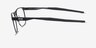 Oakley Flip Kick Matte Black MetalEyeglass Frames from EyeBuyDirect, Side View
