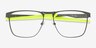 Oakley Flip Kick Gunmetal MetalEyeglass Frames from EyeBuyDirect, Closed View