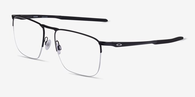 Oakley Voon Black MetalEyeglass Frames from EyeBuyDirect, Angle View