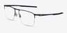 Oakley Voon Black MetalEyeglass Frames from EyeBuyDirect, Angle View