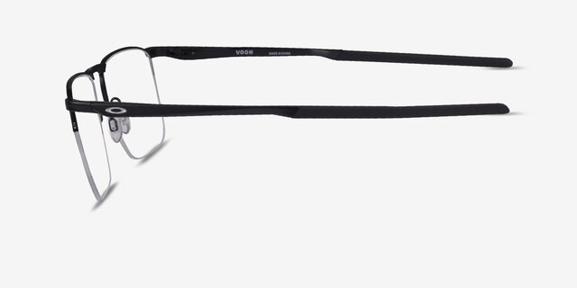 Oakley Voon Black MetalEyeglass Frames from EyeBuyDirect, Side View