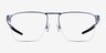 Oakley Voon Blue MetalEyeglass Frames from EyeBuyDirect, Front View