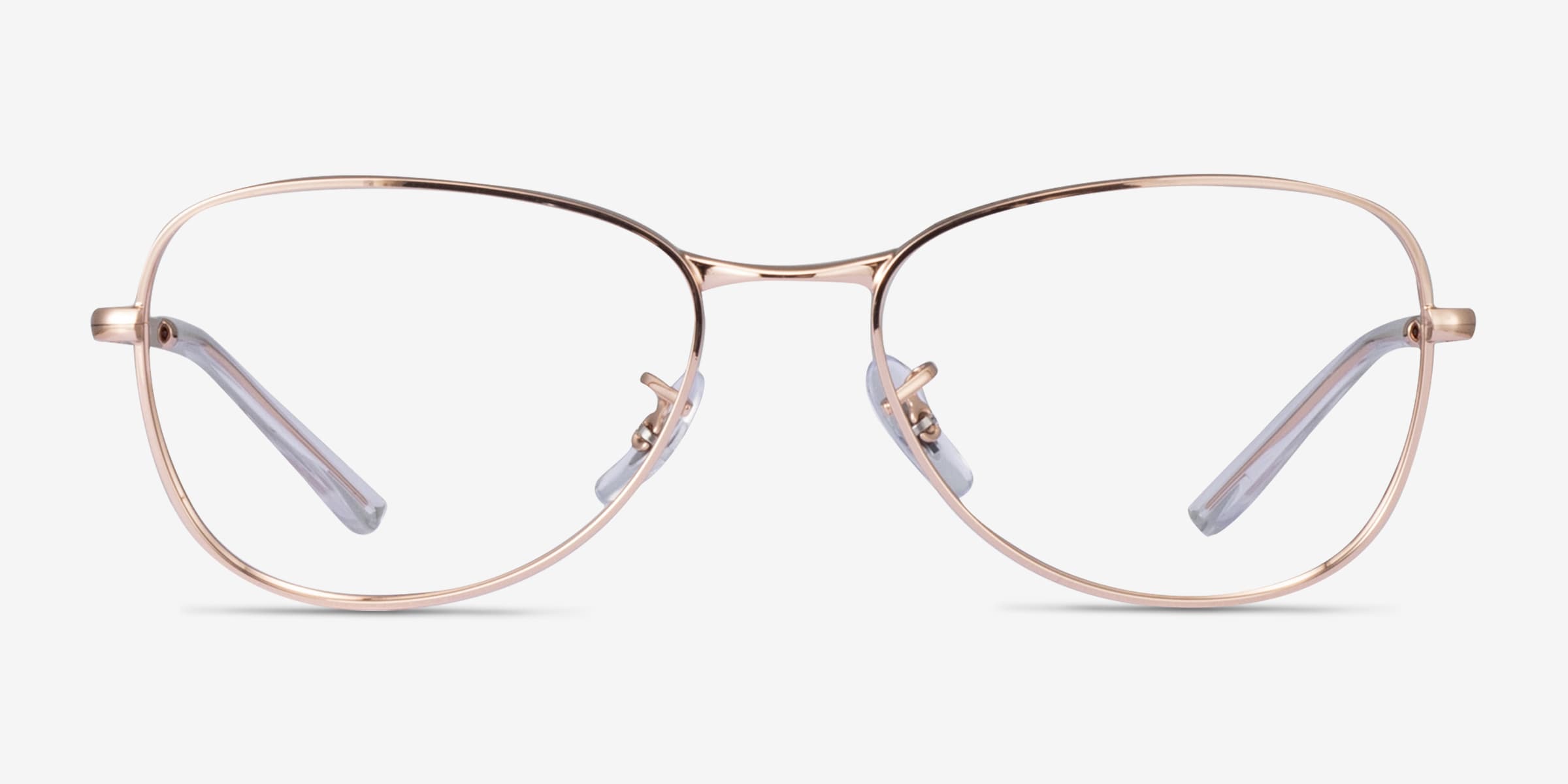 Ray-Ban RB3733V - Cat Eye Shiny Gold Frame Eyeglasses | Eyebuydirect