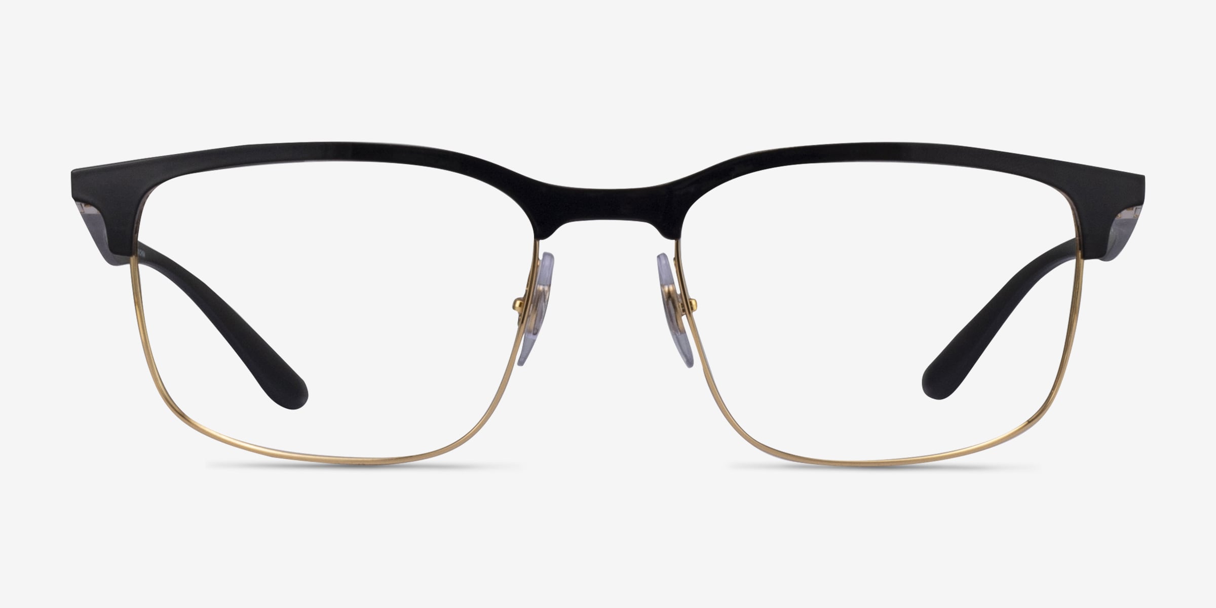 小物 RAY BAN Ray-Ban RB6518 Liteforce - Square Black Gold Frame Eyeglasses