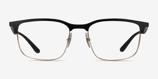 Ray-Ban RB6518 Liteforce Black Gold Metal Eyeglass Frames