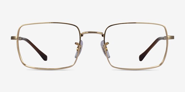 Ray-Ban RB6520 Gold Metal Eyeglass Frames