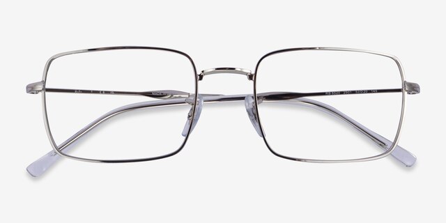 Ray-Ban RB6520 Silver MetalEyeglass Frames from EyeBuyDirect, Closed View